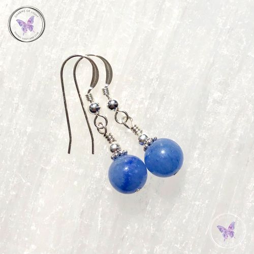 Blue Aventurine Earrings